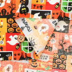 Cotton Scare Printed Fabric - Happy Halloween - nomura tailor