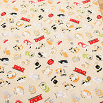 Cotton Dobby Fabric - Oden Cat - nomura tailor