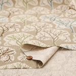 C/L Canvas Print Fabric - Nordic Forest - nomura tailor