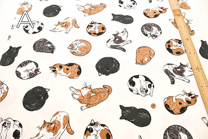 Cotton  Oxford FabricFablic - Cat