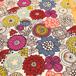 Cotton Oxford Printed Fabric - Pop Flower - nomura tailor