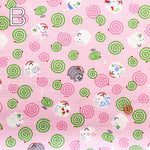 Cotton Dobby Printed Fabric - Mosquito Coil - nomura tailor