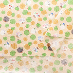 Cotton Dobby Printed Fabric - Mosquito Coil - nomura tailor