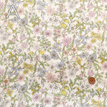 Cotton Broad Printed Fabric - Airtan Flower - nomura tailor