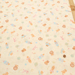 Cotton Double Gauze Printed Fabric - Space Animals - nomura tailor