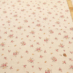 C/L Canvas Printed Fabric - Flowers - nomura tailor
