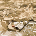 Cotton Muslin Printed Fabric - Quilt Gate - God of Wind and God of Thunder - nomura tailor