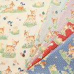 Cotton sheeting print fabric un/no Bambi - nomura tailor