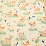 Cotton sheeting print fabric un/no Bambi - nomura tailor