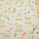 Cotton sheeting print fabric un/no Bambi - nomura tailor