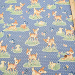 Cotton sheeting print fabric un/no Bambi - nomura tailor