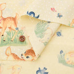 Cotton sheeting print fabric un/no Bambi - nomura tailor