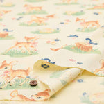 Cotton sheeting print fabric un/no Bambi - nomura tailor