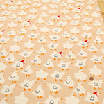 Cotton Oxford Printed Fabric - Duck - nomura tailor
