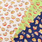 Cotton seating printed fabric Shiba and Ramen - nomura tailor