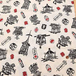 Cotton seating print fabric festival - nomura tailor