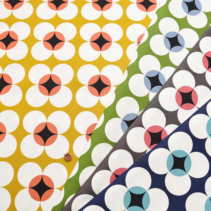 Cotton Ox Printed Fabric Retro Interior - nomura tailor