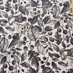 C/L Canvas printed fabric Leaf - nomura tailor