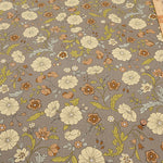 Cotton Oxford Fabric - Antique Flower 1 - nomura tailor