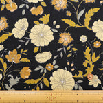Cotton Oxford Fabric - Antique Flower 1 - nomura tailor