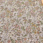 Cotton Oxford Fabric - Antique Flower 2 - nomura tailor