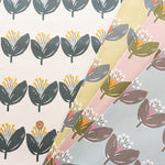 Cotton Oxford Fabric - Flower - nomura tailor