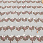 Cotton Oxford Fabric - Flower - nomura tailor