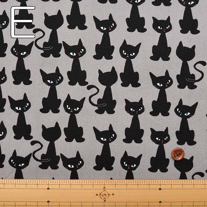 Cotton Ox Printed Fabric Sitting Cat - nomura tailor