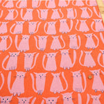 C/L Canvas Printed Fabric ノラネコフレンズ - nomura tailor