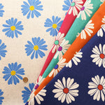 C/L Canvas Printed Fabric Daisy - nomura tailor