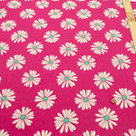 C/L Canvas Printed Fabric Daisy - nomura tailor