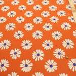 C/L Canvas Printed Fabric Daisy - nomura tailor