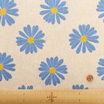 C/L Canvas Printed Fabric Daisy - nomura tailor
