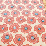 C/L Canvas Printed Fabric Flower Biscuit - nomura tailor