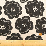 C/L Canvas Printed Fabric Flower Biscuit - nomura tailor
