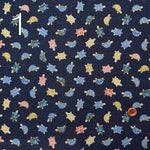 Cotton seating print fabric turtle - nomura tailor