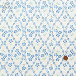 Cotton Ox Printed Fabric Nemophila - nomura tailor