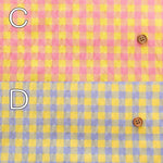 Made in China T/C Seersucker Printed Fabric - Fairy Check (Large) - nomura tailor