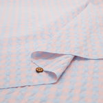 Made in China T/C Seersucker Printed Fabric - Fairy Check (Large) - nomura tailor