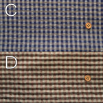 Made in China T/Cサッカー先染チェック生地（小） - nomura tailor