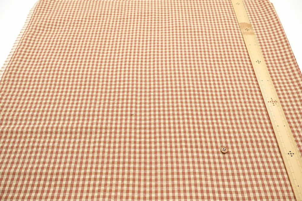 Made in China T/Cサッカー先染チェック生地（小） - nomura tailor