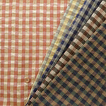 Made in China T/C Seersucker Yarn-Dyed Check Fabric - nomura tailor