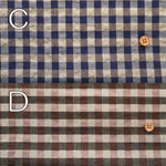 Made in China T/C Seersucker Yarn-Dyed Check Fabric - nomura tailor