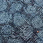 Cotton Seating Printed Fabric Tie-dye and Stitching - nomura tailor