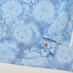 Cotton Seating Printed Fabric Tie-dye and Stitching - nomura tailor