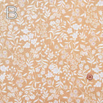 Cotton Scare print fabric Joli bouguet Botanical flower - nomura tailor