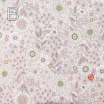 Cotton care printed fabric Joli bouguet Flower - nomura tailor