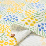 Cotton oxford printed fabric Flower - nomura tailor