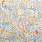 Cotton Twill Printed Fabric - Flower - nomura tailor