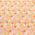 Cotton Twill Printed Fabric - Flower - nomura tailor